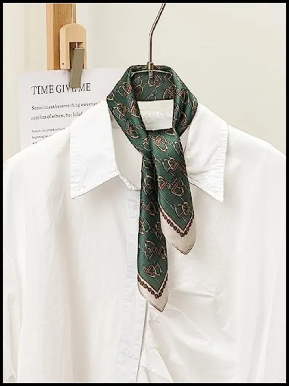 100% Mulberry Silk Scarf 21 Square Lightweight Neckerchief Gift Ready